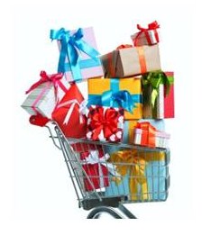 Gifts in Shopping Cart