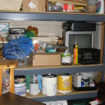 Shelf on Left of Room